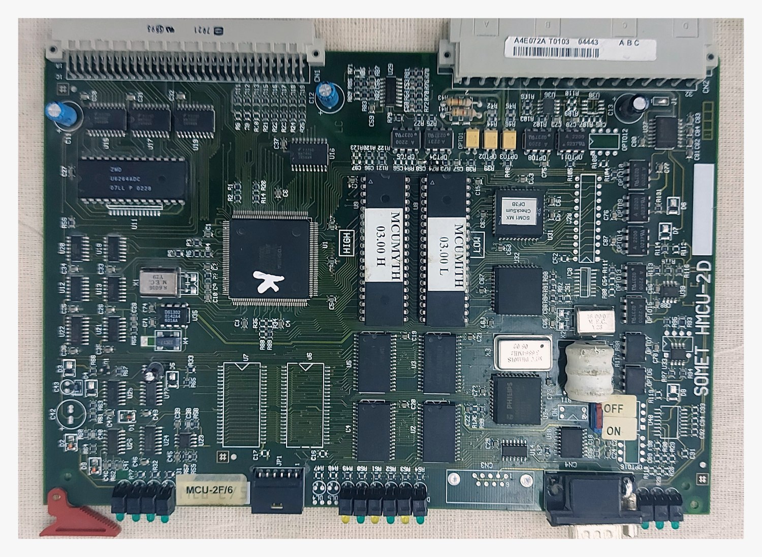 Kontrol kartı revizyonu — SOFFIT HMCU-2D