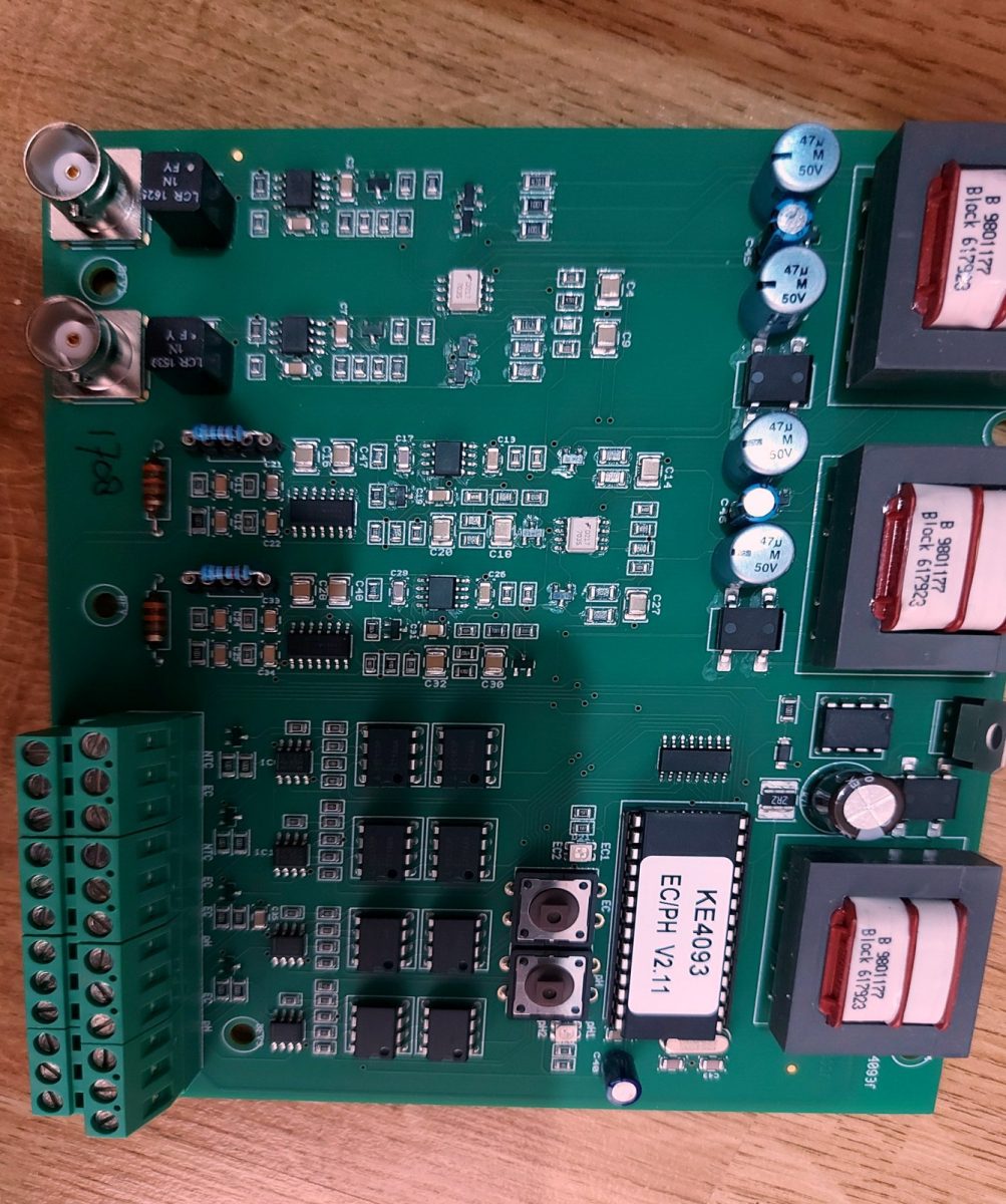 EC/pH kontrol kartı — KE4093